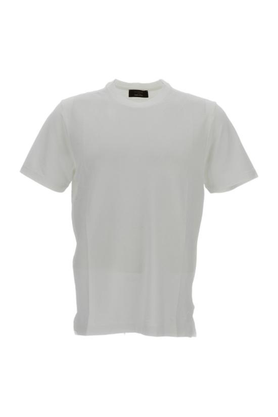 ZANONE Men T-Shirts 815214ZG380Z0001 White