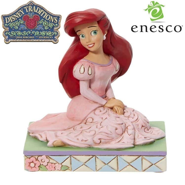 enesco(エネスコ) Disney Traditions アリエル シッティングポーズ ディズニー フィギュア コレクション 人気 ブランド ギフト クリスマス 贈り物 プレゼントに最適