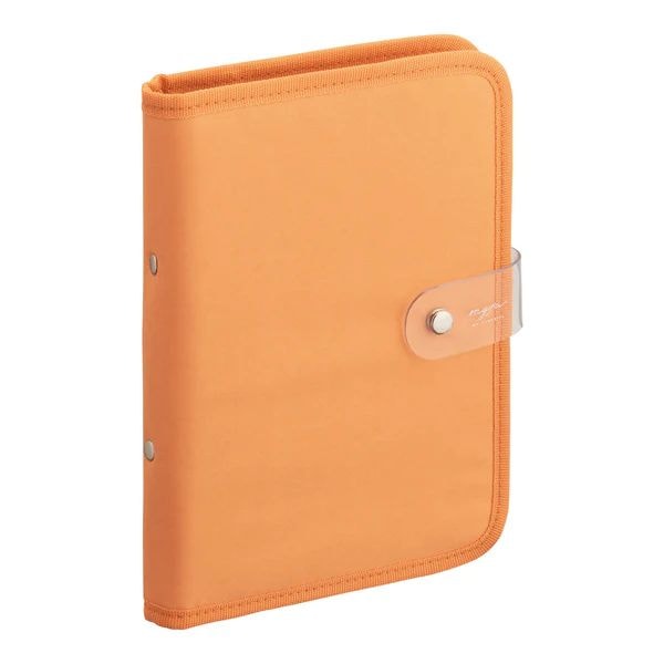 （まとめ買い）myfa コレクションバインダー ミニ6穴 アプリコットオレンジ 推し活グッズ収納 N-3320-4 [x3]