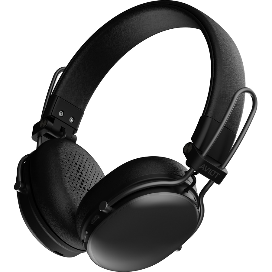 AVIOT WA-Q1-BK ノイズキャンセリング機能搭載Bluetooth対応オンイヤー型ワイヤレスヘッドホン（ブラック） WAQ1BK
