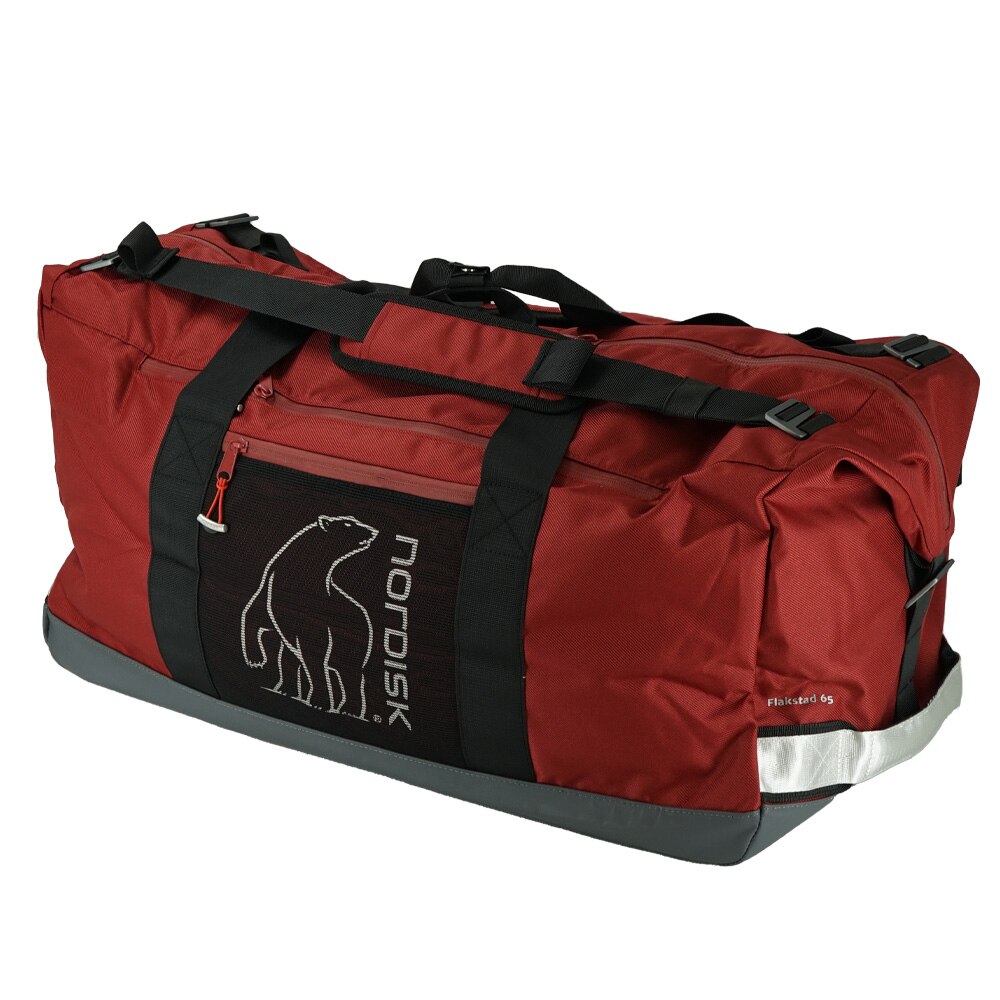 送料無料 ノルディスク フラックスタッド 65L Nordisk Flakstad 65 Travel Bag Burnt Red 133093 トラベル バッグ リュック バックパック
