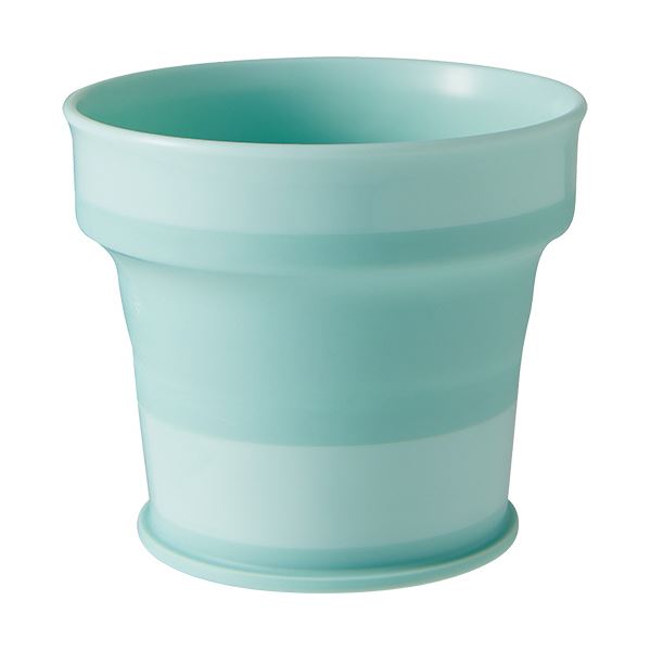 （まとめ）おりたたみ うがいコップ UGAI cup 120ml ミントグリーン 1個[x5]