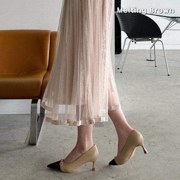 女性用秋の靴 女性用パンプスヒール MT16