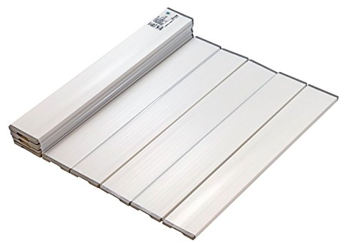 色：ホワイト サイズ：750×1418mm ミエ産業 折りたたみ風呂ふた Agスリム ホワイト L1