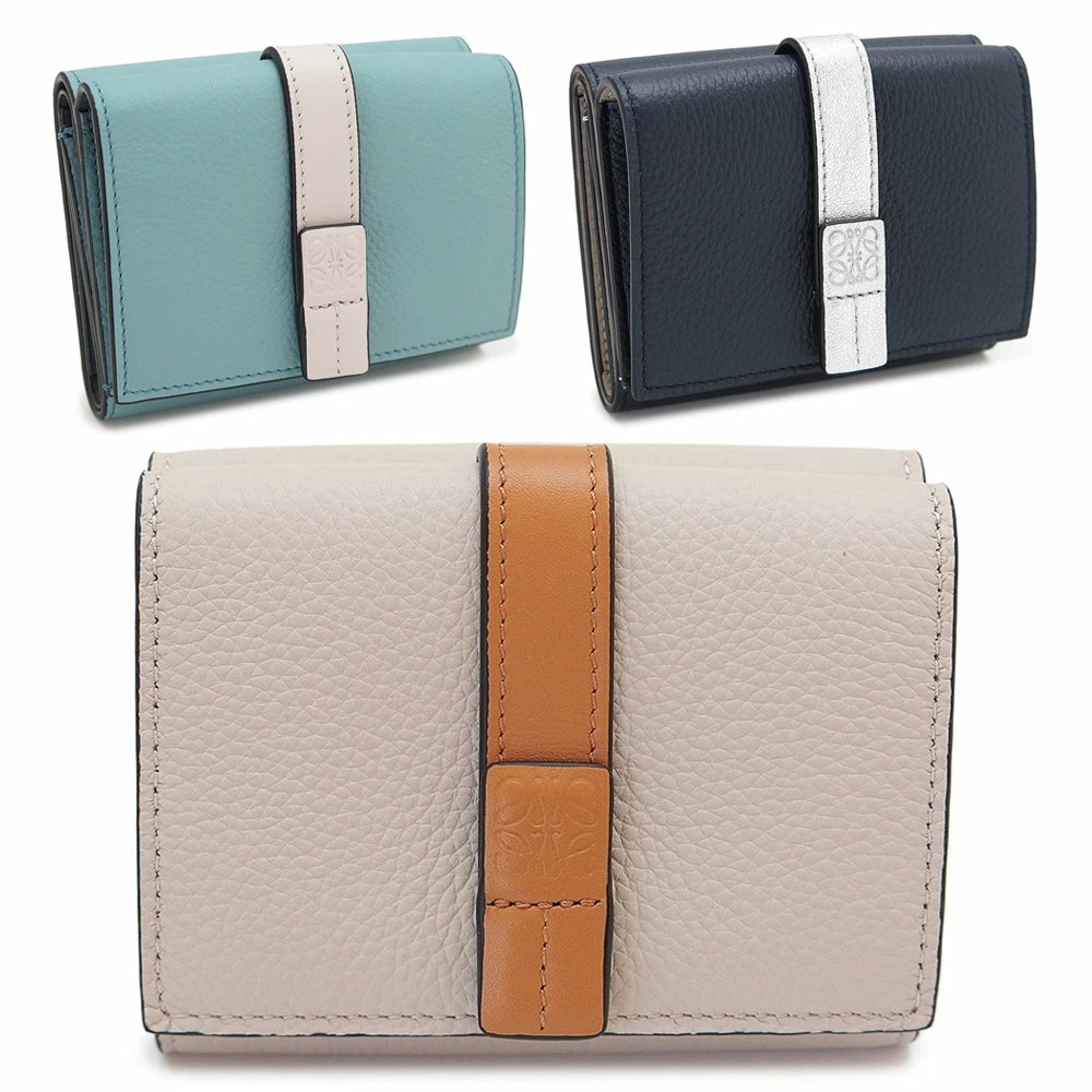 折財布 レディース C660TR2X03 / C660TR2X05 トライフォールド ウォレット 三つ折り財布 コンパクト財布 レザー 2025年春夏新作