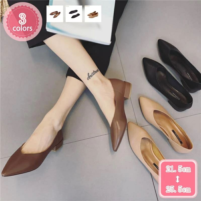 1000円OFFクーポン パンプス フォーマル レディース シューズ パンプス 通気 美脚 おしゃれ ビジネス 婦人靴 スリッポン カジュアル ぺたんこ靴 ヒール6cm 軽量 太ヒール 歩きやすい 柔