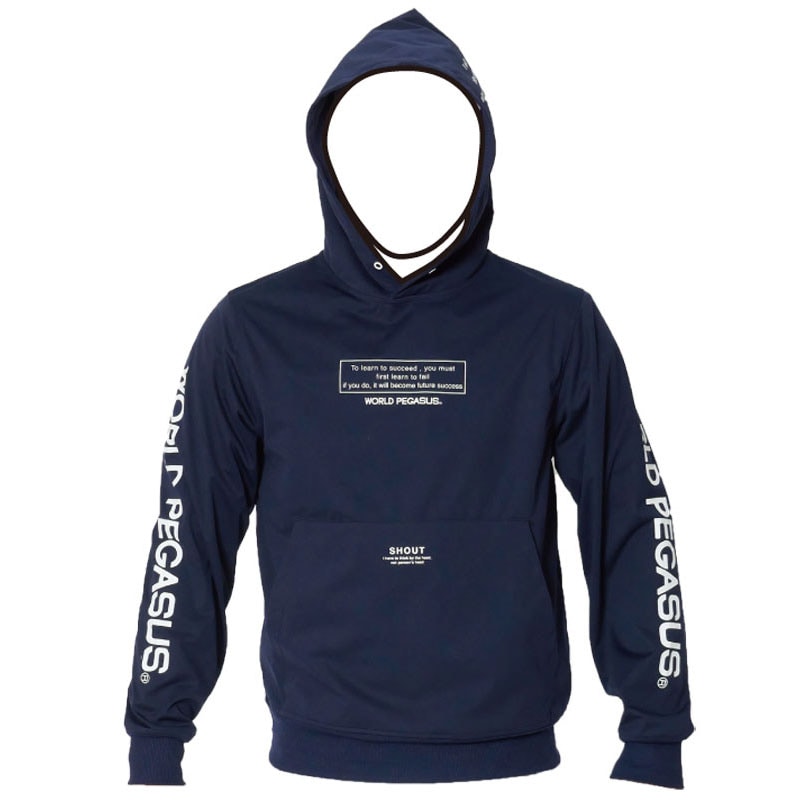 ワールドペガサス Worldpegasus 防風撥水フーデットパーカー(プルオーバー) アパレル トップス (WAP101)