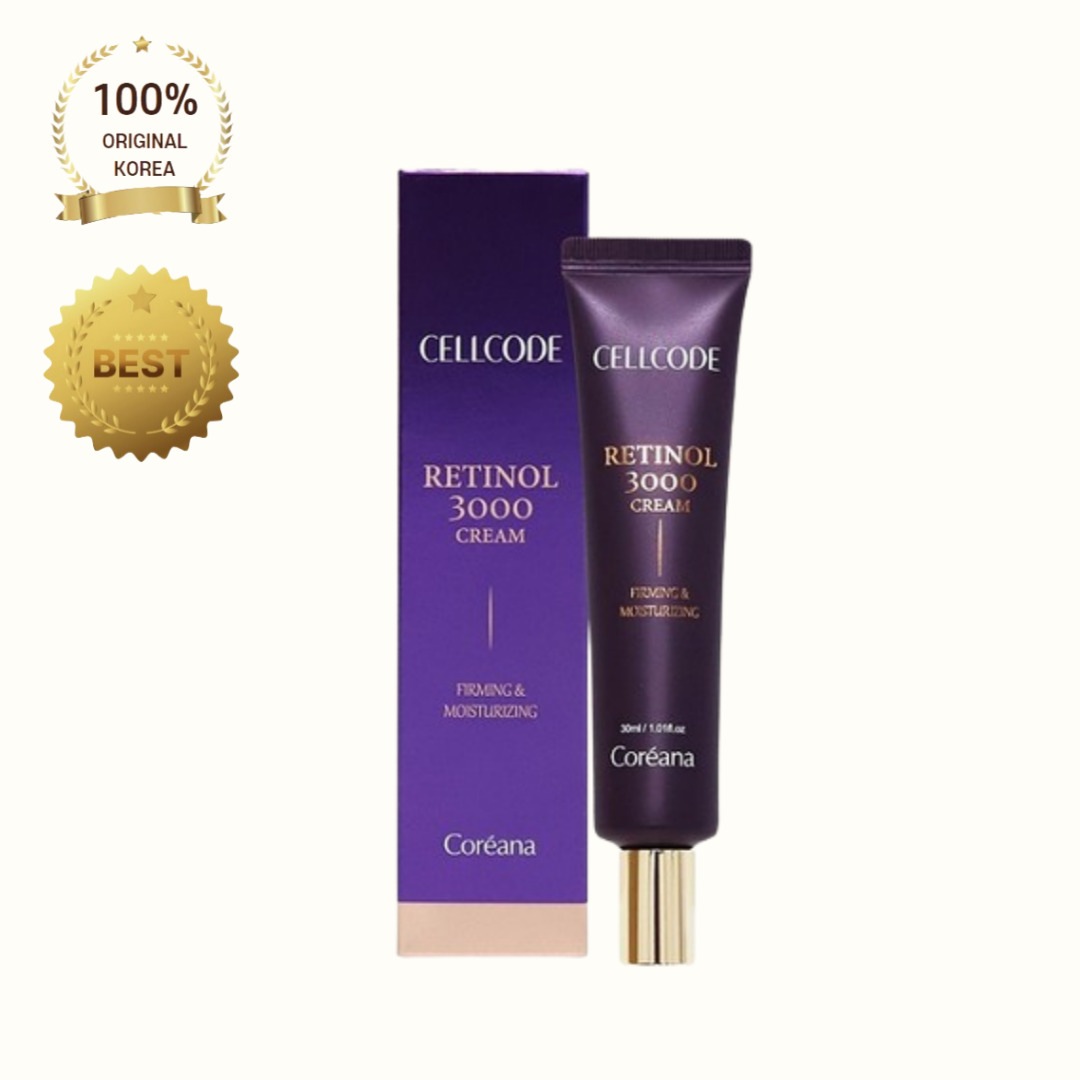 [正品]C*reana セルコード レチノール3000クリーム 30ml (肌を守りながらふっくらハリ肌へ機能性) レチノール, エイジングケア, 保湿, 韓国コスメ, 夜用クリーム 6,304円