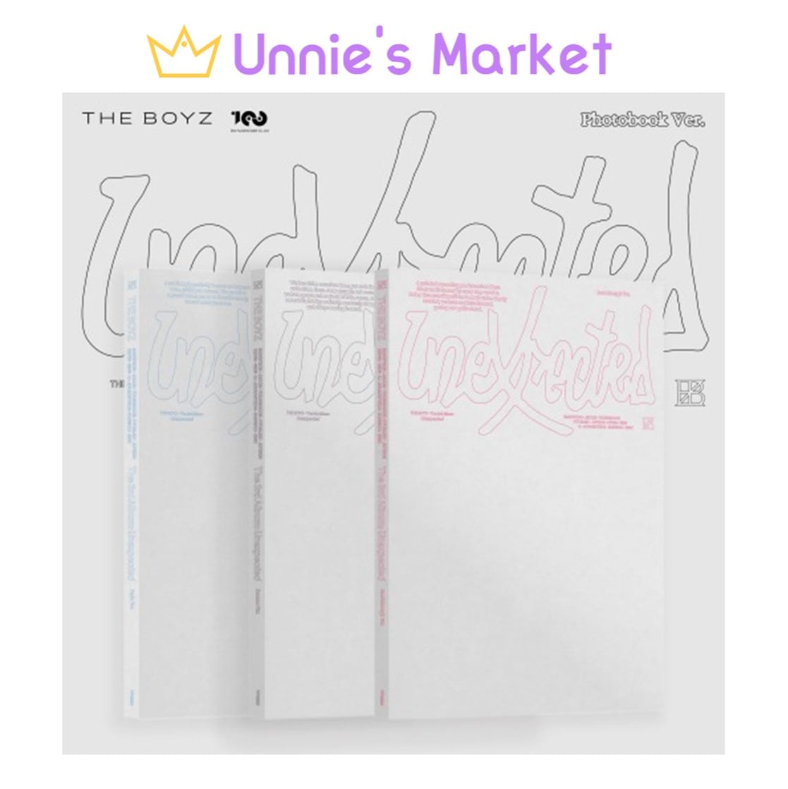 [SET] THE BOYZ - Unexpected (Photobook Ver.) / The 3rd Album