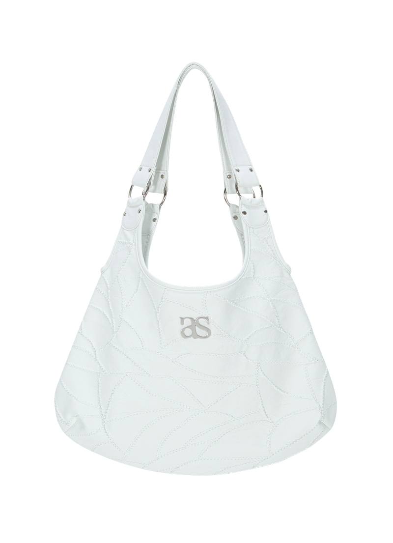 【AS"ON】 BECKY SHOULDER BAG / WHITE 正規品