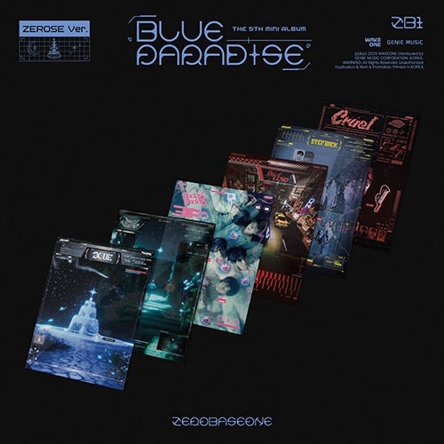 [6種セット] 韓国音楽 ZEROBASEONE (ZB1) - 5thtミニアルバム 「BLUE PARADISE」 ZEROSE Ver.