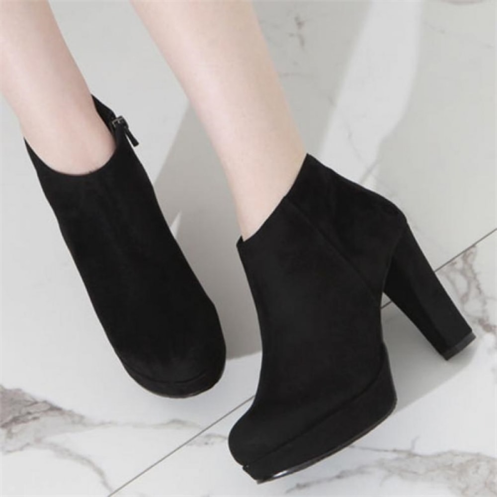 (ニナスパリ) 10cm エアルームアンクルブーツ (0K610)