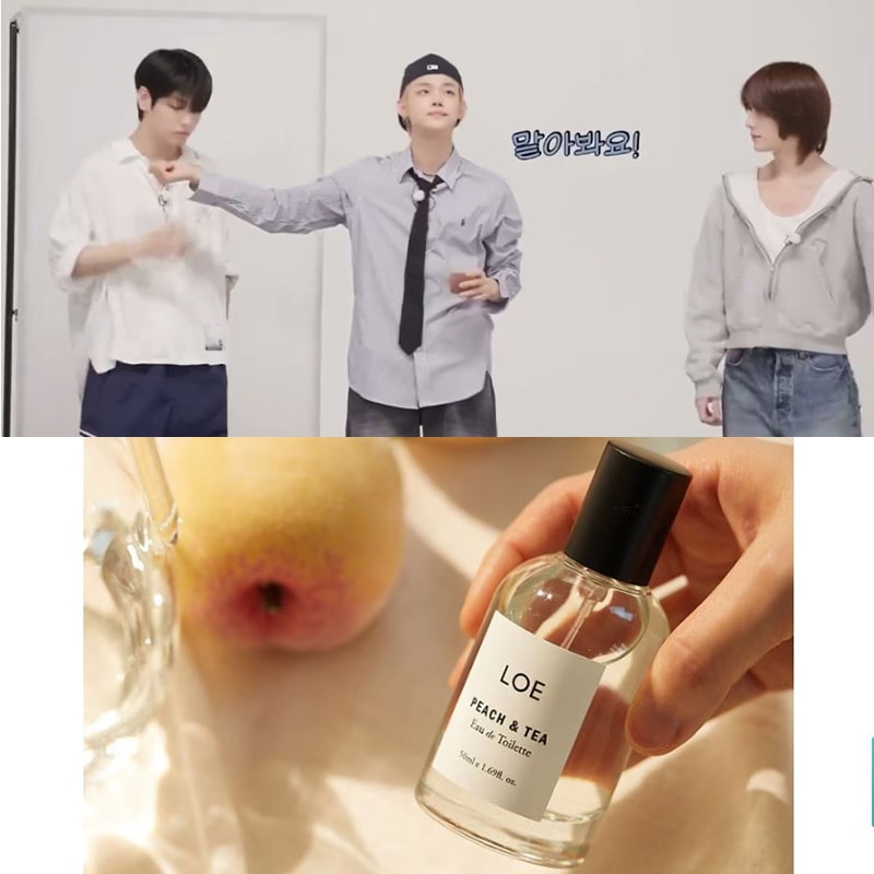【TXTヨンジュン,スビン 愛用】 特典付き/ PEACH & TEA / WHITE SHIRTS EDT 50ML 7種/韓国人気