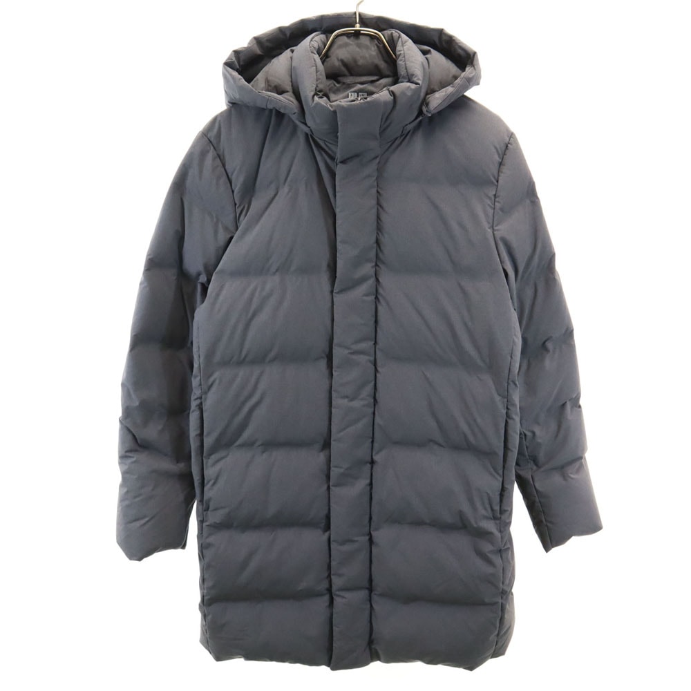シームレス ダウンコート S グレー メンズ