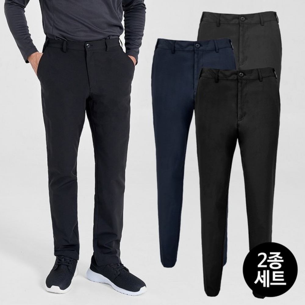 (マウンテンバレー) 2点セットルーテル 4サイドストレッチベーシックワークウェアパンツ MVP4381