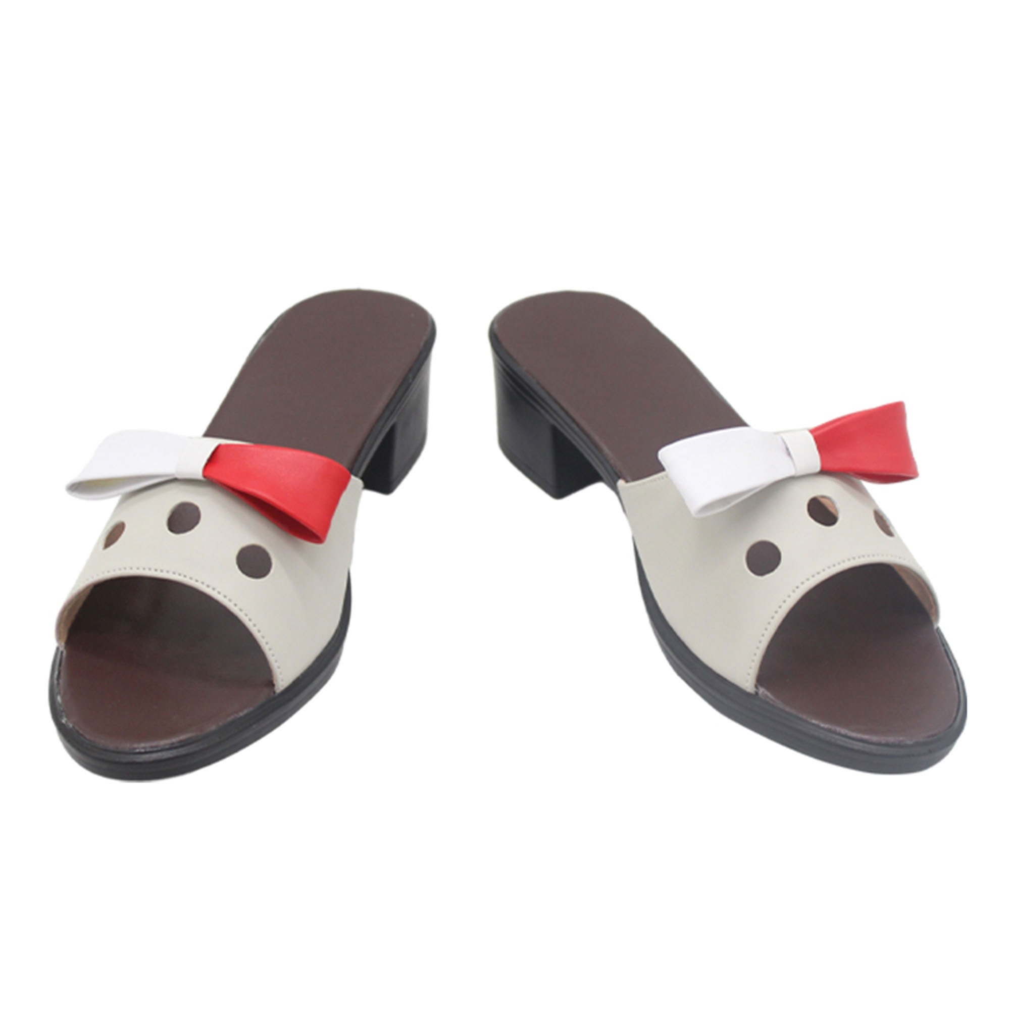 ヒナさん メイド服 原神 げんしん Genshin ゴロー 女装 女体化 性転換 コスプレ 靴 ブーツ コスプレ靴 コスプレブーツ カスタマイズ可能903372