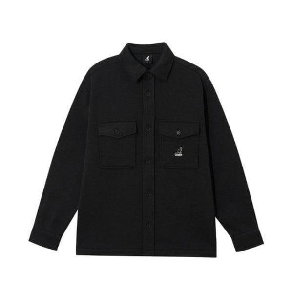 M 長袖Tシャツ CQK KRFC-SH70680CH ダブルポケットクッションシャツ 7068 チャコール
