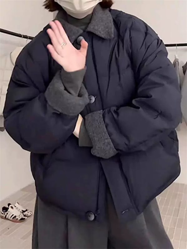コート 冬服 レディース 中綿コート 中綿ジャケット 軽量 暖かい ショット丈防寒アウター オシャレオーバー