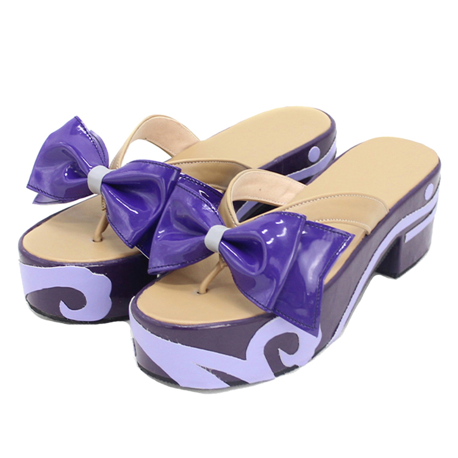 珊瑚宮心海 原神 げんしん Genshin コスプレ 靴 ブーツ コスプレ靴 コスプレブーツ カスタマイズ可能903319