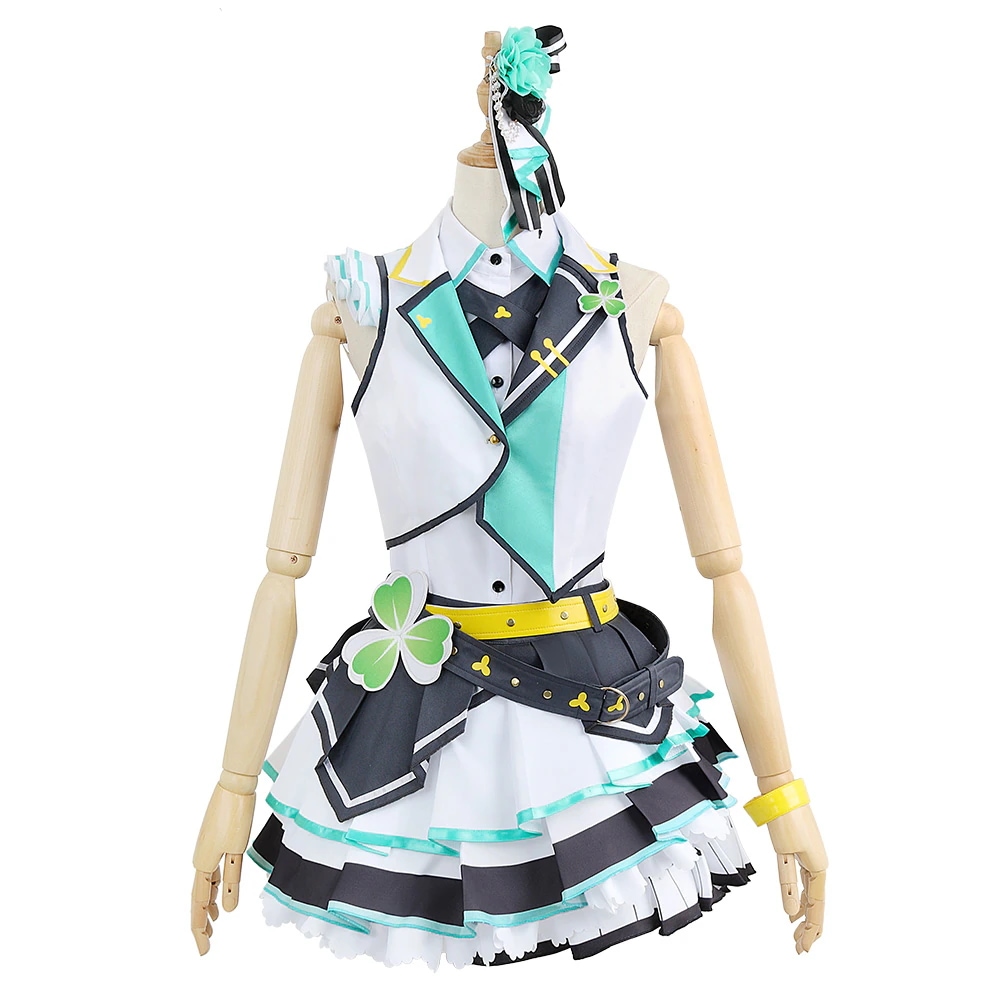 プロジェクトセカイ カラフルステージ!feat.初音ミク　プロセカ コスプレ MORE MORE JUMP！　桃井愛莉 桐谷遥 花里みのり 日野森雫 コスプレ衣装