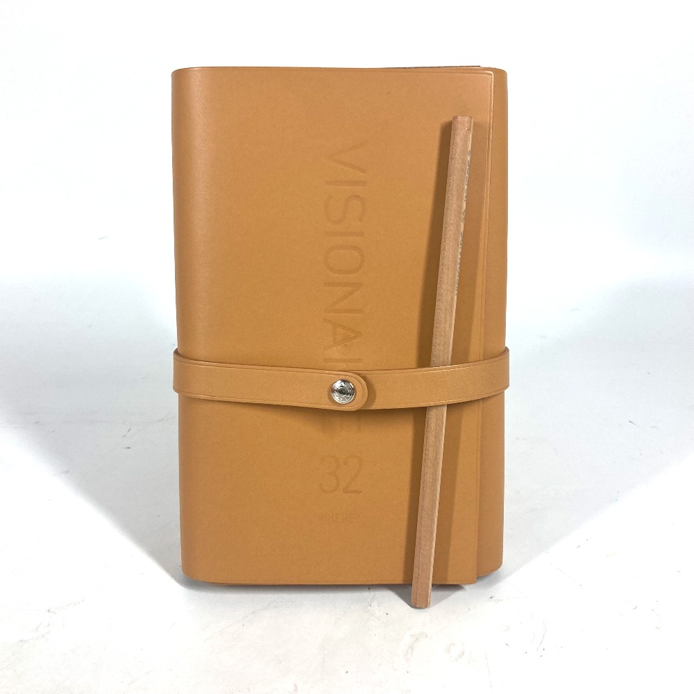 雑貨 鉛筆 VISIONAIRE 32 ヴィジョネア ポストカード セット ケース セット 文房具 インテリア レザー ブラウン
