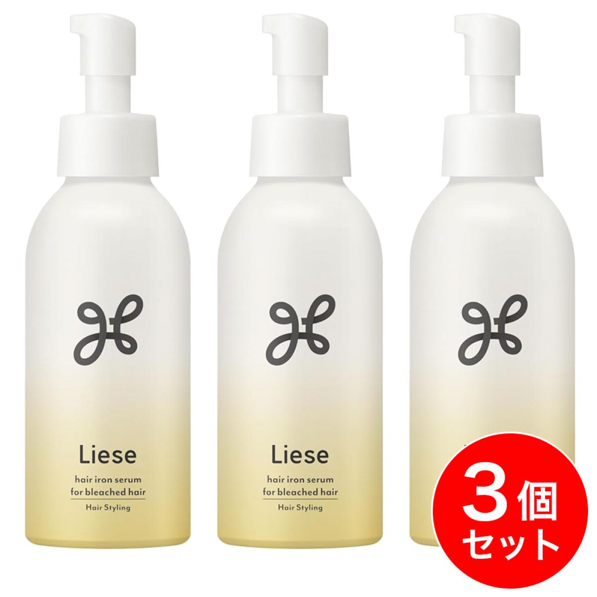 【まとめ買い】花王 リーゼ ブリーチヘア用 アイロン下地セラム 120ml ×3本 ブリーチ アイロン 熱 摩擦 スタイリング ダメージ予防 4,752円