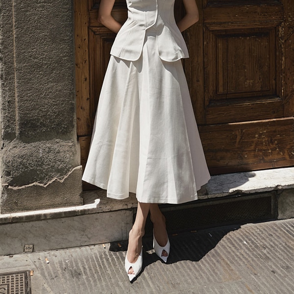 SK9236 フレア スカート