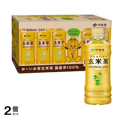 伊藤園 (おーいお茶) 玄米茶 PET 600mL (×24本入) 2個セット