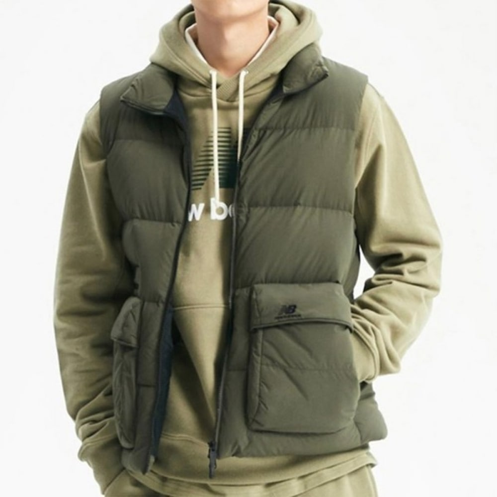 [ニューバランスシューズ] ニューバランスユニポケットグースダウンベスト NBNPD41143-49