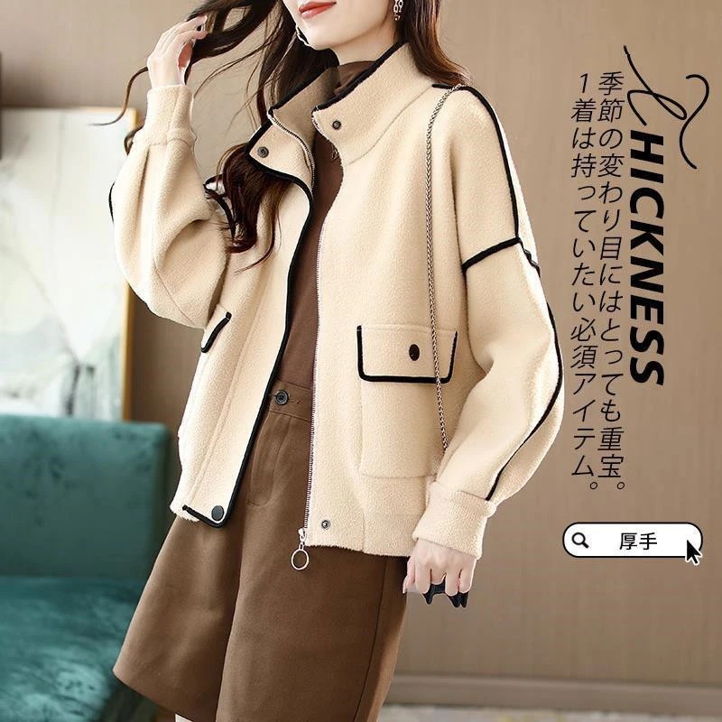 超目玉新品 チェスターコート レディース 冬服 ラシャコート ジャケット マウンテンパーカー 立ち襟 パーカー カジュアル ジップアップ 秋冬 春秋 ゆったり