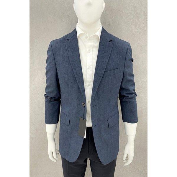 メンズ 涼しい ちぢみ シアサッカー生地 麻(リネン)混紡 ストレッチ 夏 コンビ ジャケット 3色_JK