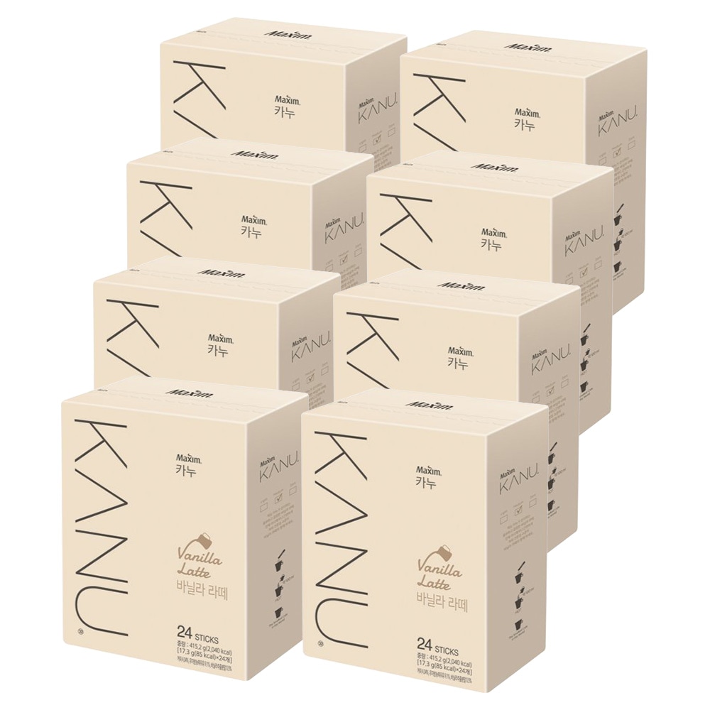 バニラ ラテ 24本 x 8箱 計192本