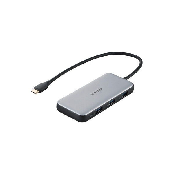 DST-C26SV USB Type C ドッキングステーション ハブ 5-in-1 PD 85W出力 USB-C 1 USB-A 3 HDMI 1 シルバー メーカー直送