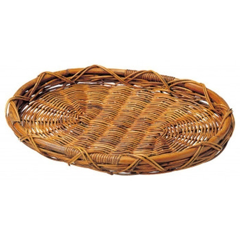 紅籐オーバルトレイ M 31-31