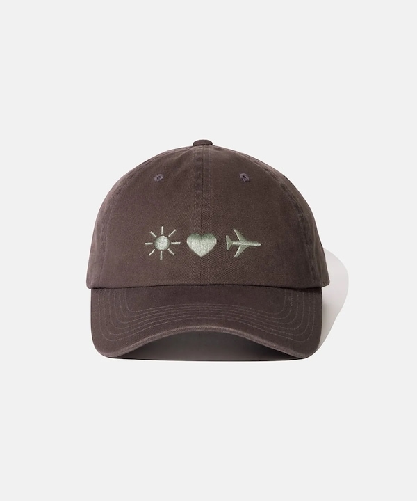 【SUNLOVE】 Emoji Cap /追跡付 Qoo10 SUNLOVE EMOJI CAP ロゴ キャップ [2
