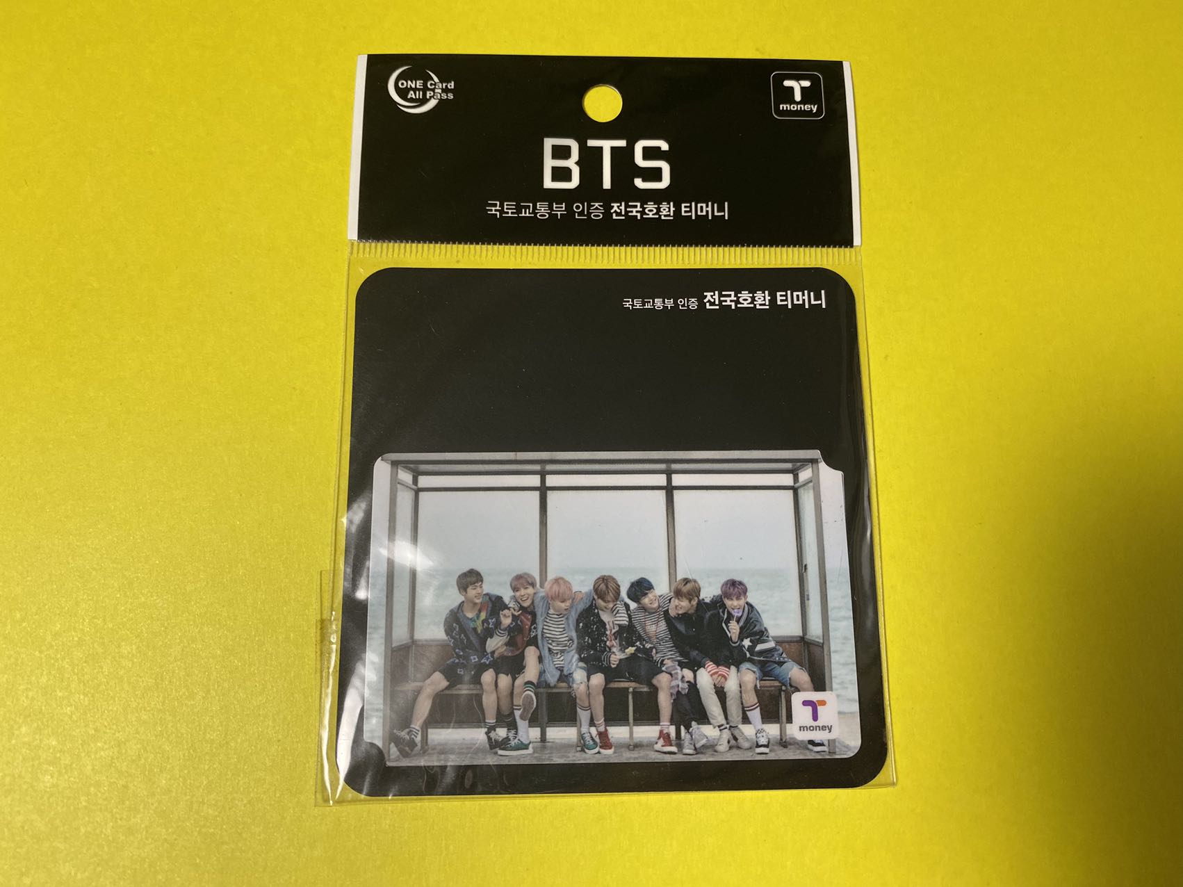 BTS 2017年 CUコラボ 交通カード T-money カード 花様年華VER 初期限定 韓国