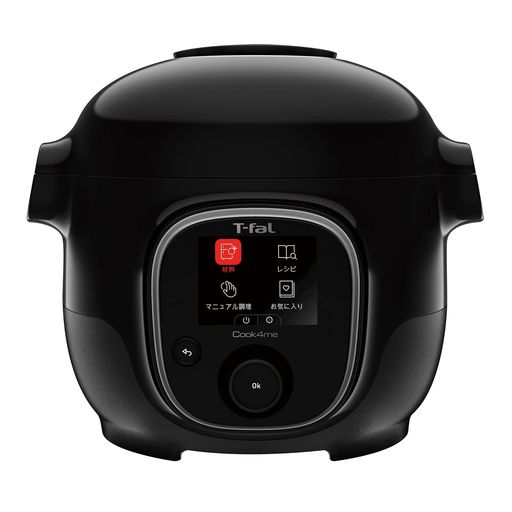 電気圧力鍋 3L 内蔵250レシピ 「クックフォーミー ブラック」 圧力調理 1台7役 CY8748JP