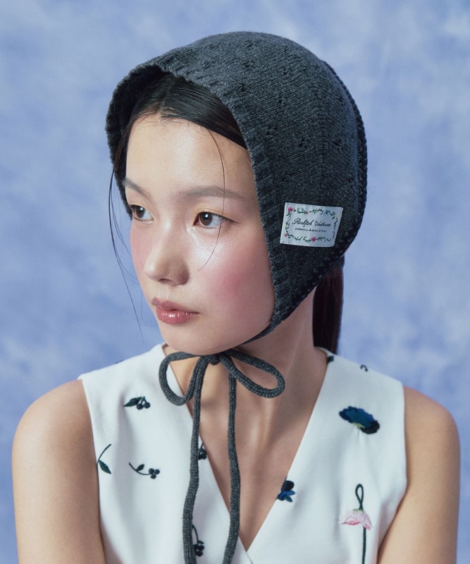 LACE KNIT EARMUFF - 3 colors 4,472円