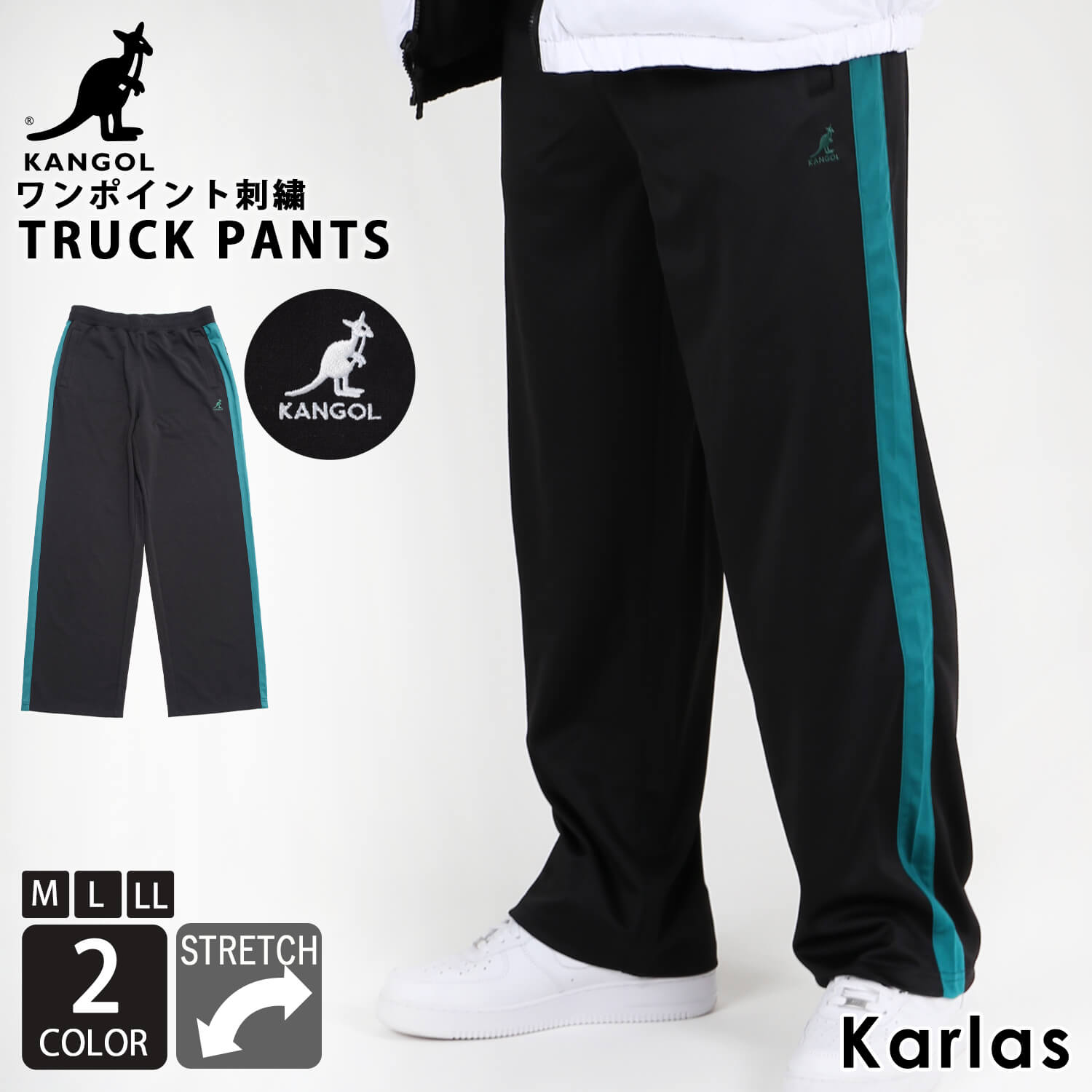 ストレッチパンツ 総柄 大きいサイズ メンズ LOUDMOUTH ラウドマウス