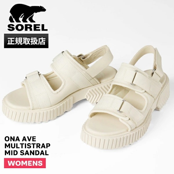 サンダル レディース ONA AVE MULTISTRAP MID SANDAL ストラップサンダル チョーク NL5235 191 ブランド [正規取扱店]