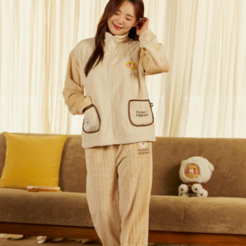 フルーピーフレンズ ジップアップ フリース(レディース) チュンシク