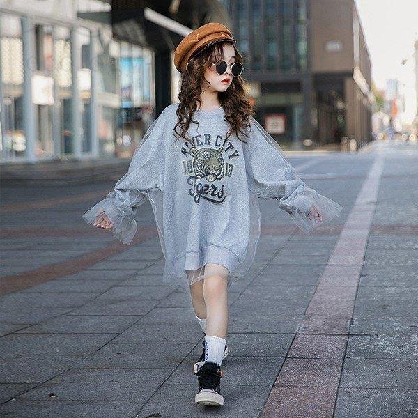 子供服 ワンピース 長袖 春秋 女の子 キッズワンピース ロングtシャツ トップス チュール カジュアル 人気の定番 新品 おしゃれ チュニック 160cm ジュニア 150cm 可愛い 子供服 ワンピース 長袖 春秋 女の子 キッズワンピース ロングtシャツ トップス チュール カジュアル 人気の定番 新品 おしゃれ チュニック 160cm ジュニア 150cm 可愛い