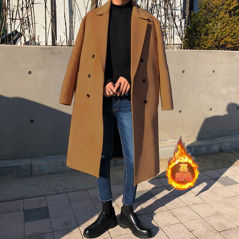 コート メンズ チェスターコート 秋 冬 中綿入りタイプあり アウター ロングコート ゆったり 暖かい オーバー ビッグシルエット 防寒 韓国