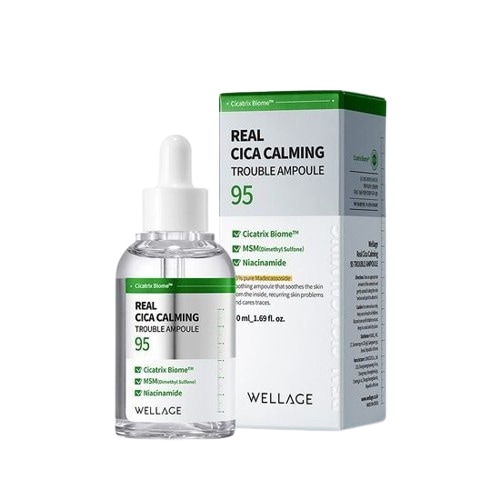 リアル シカ カミング 95 トラブル アンプル 50ml/トラブル落ち付き／肌鎮静/敏感肌のおすすめ