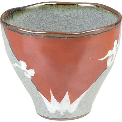 業務用食器 40個セット フリーカップ : 有田焼 富士山 フリーカップ(赤) 1801-811640