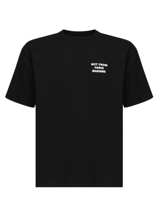 DROLE DE MONSIEUR Men T-Shirts PERMTS203CO002 BL BLACK