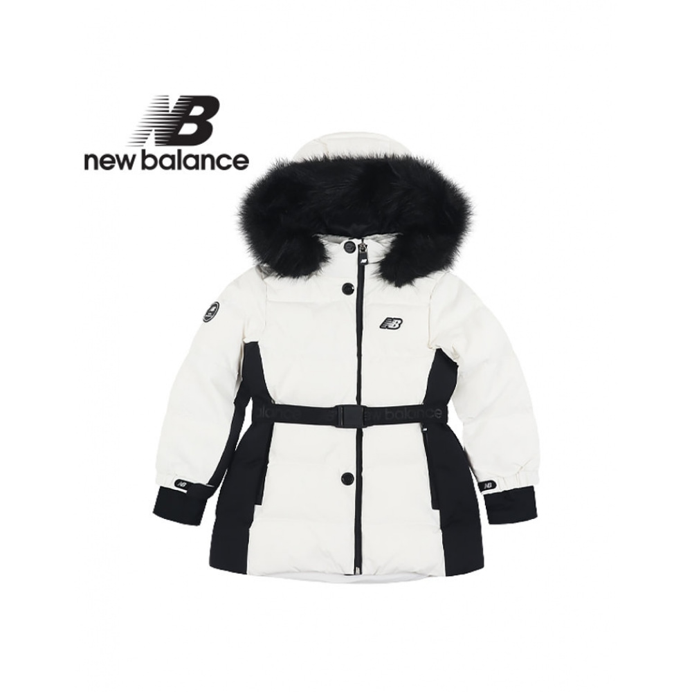 ニューバランスキッズガールズプレミアムグースダウン (NK9PD4502G-64) _クリーム 26,996円
