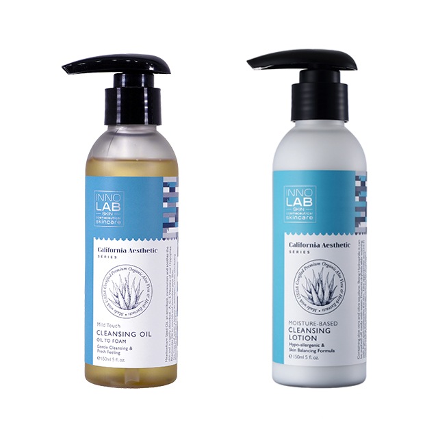 【セット】イノラブクレンジングオイルツーフォーム150ml+クレンジングローション150ml