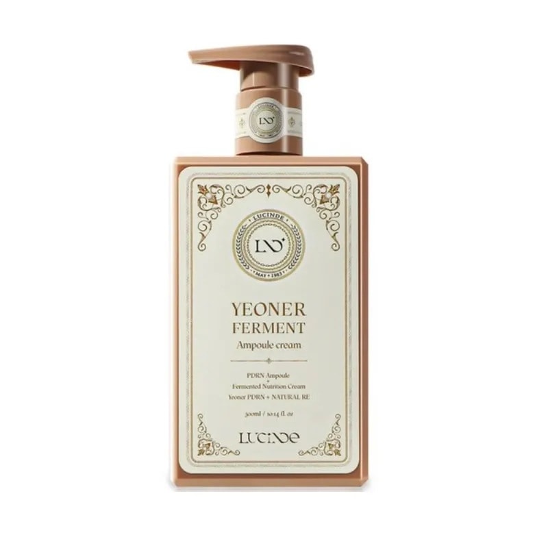 PDRN 発酵アンプル クリーム 300ml ,しっとり,うるおい膜,とろみ,デイリー,やさしい使い心地
