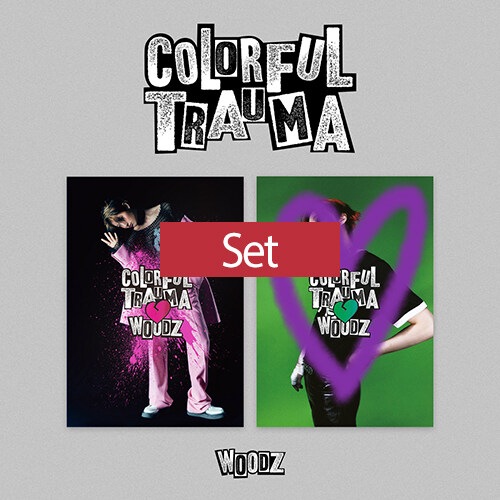 [2CD SET] WOODZ - MINI 4TH COLORFUL TRAUMA [COLORFUL+TRAUMA Ver.]